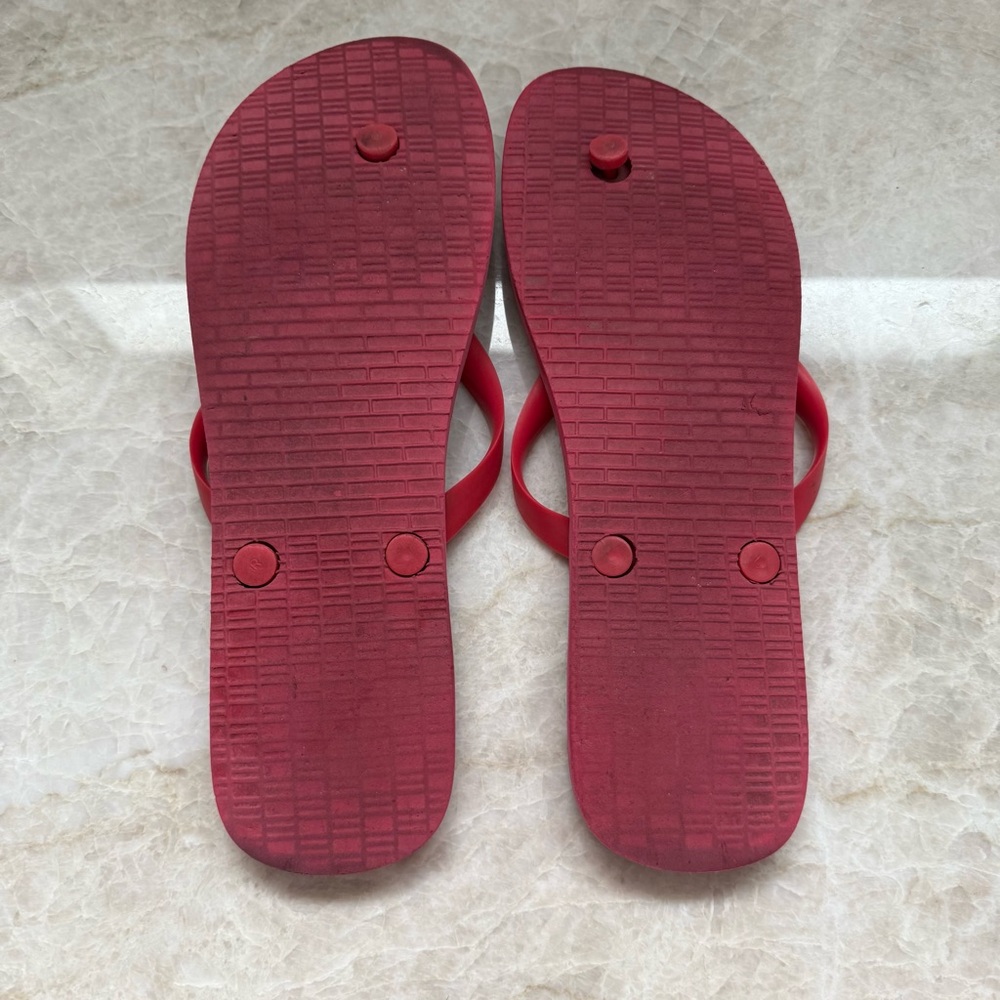 Tory Burch Red Patterned Sandals - image 3